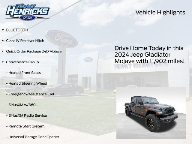 Used 2024 Jeep Gladiator Mojave w/ Convenience Group AWD/4WD image 4