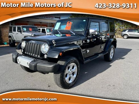 Used 2014 Jeep Wrangler Unlimited Sahara image 1