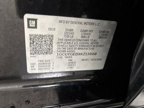 Used 2019 Chevrolet Silverado 1500 LTZ w/ LTZ Plus Package image 14