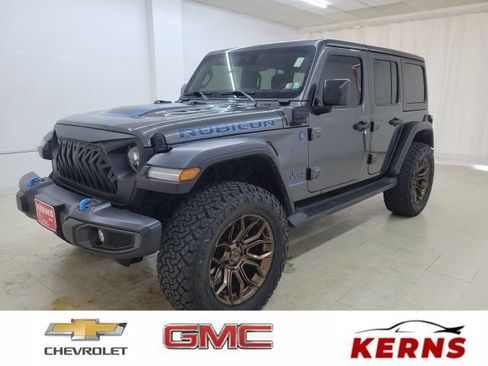 Used 2024 Jeep Wrangler Unlimited Rubicon 4xe w/ Convenience Group AWD/4WD image 1