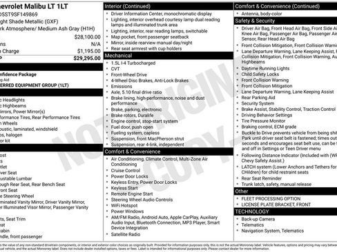 Certified 2025 Chevrolet Malibu LT image 6