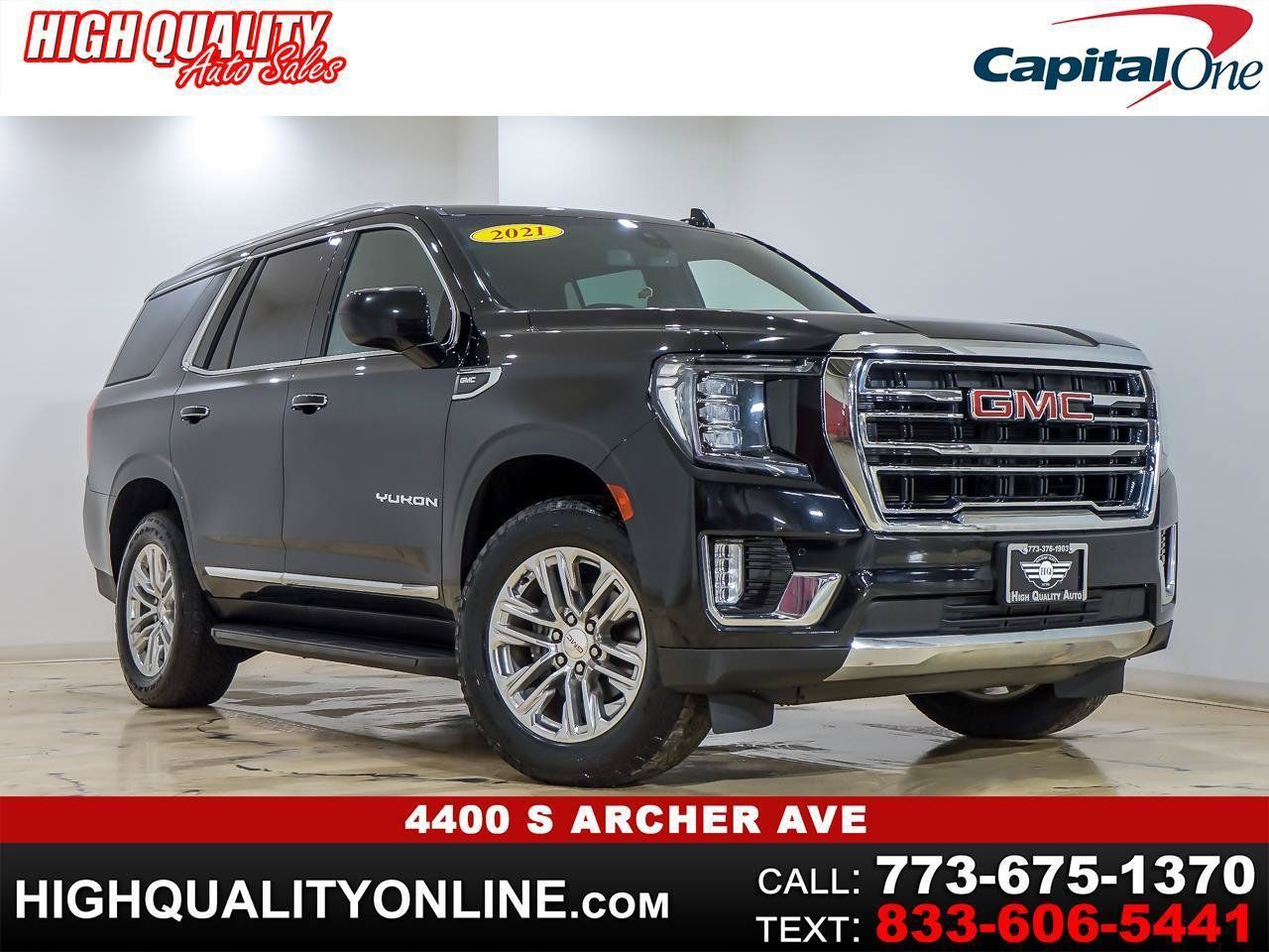 Used 2021 GMC Yukon SLT AWD/4WD image 1