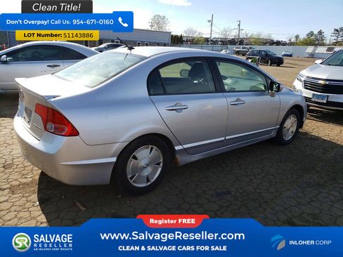 Used 2008 Honda Civic Hybrid Sedan image 4