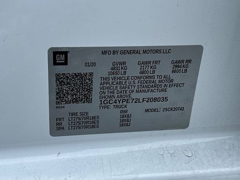 Used 2020 Chevrolet Silverado 2500 LTZ w/ LTZ Plus Package image 28