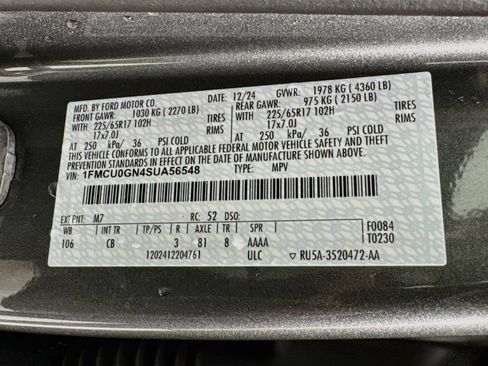 Used 2025 Ford Escape Active FWD image 25