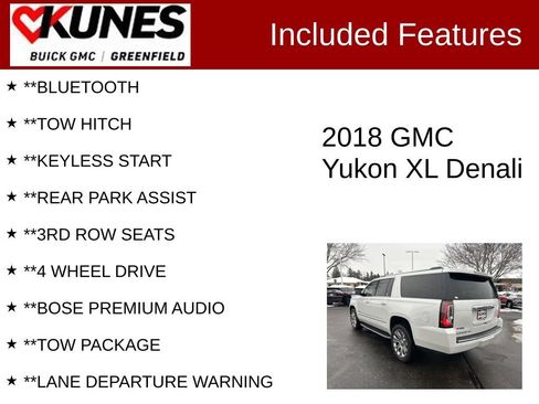 Used 2018 GMC Yukon XL Denali image 3