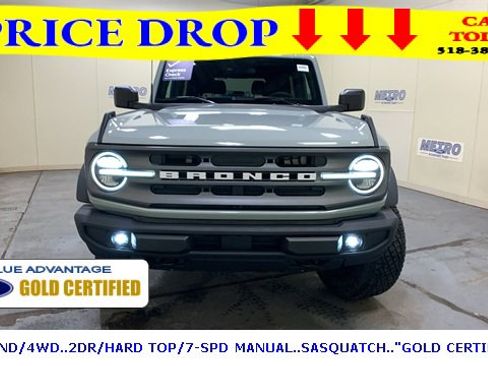 Certified 2022 Ford Bronco Big Bend w/ Sasquatch Package image 9