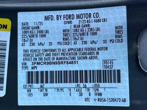 New 2025 Ford Bronco Sport Big Bend w/ Convenience Package image 27