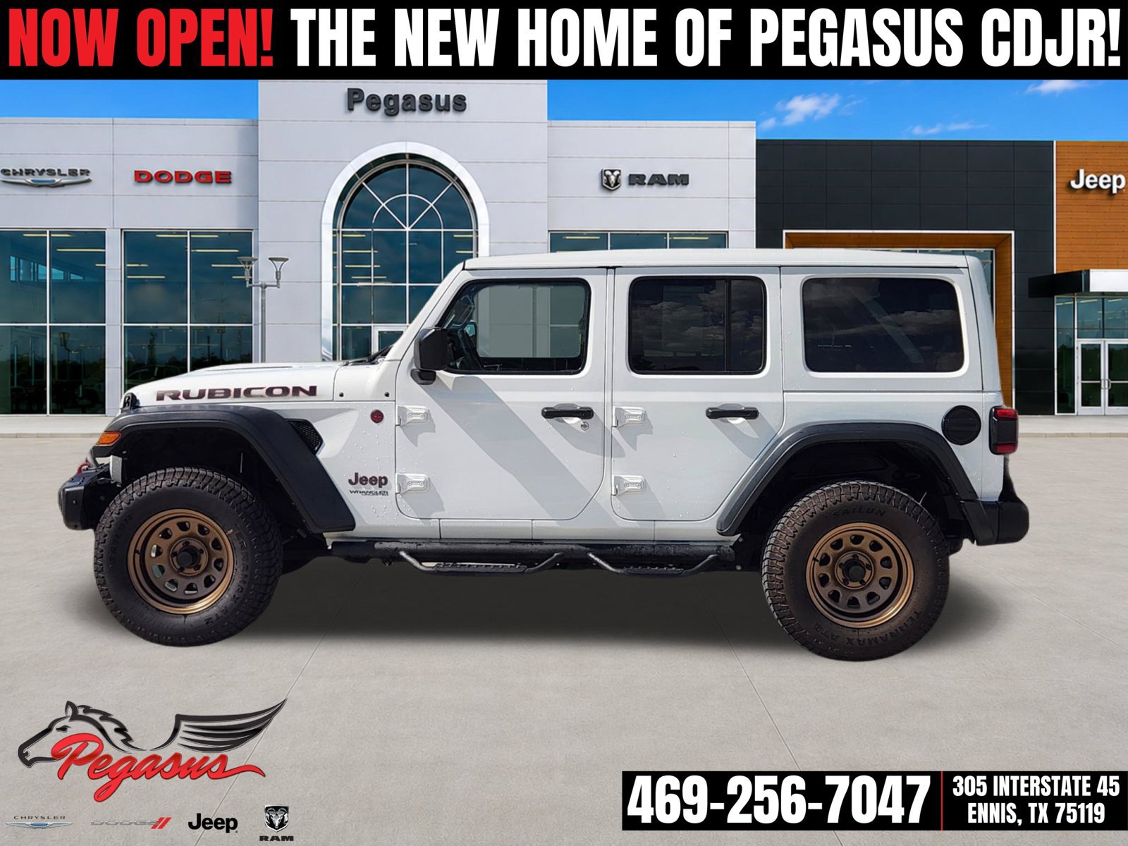 Used 2021 Jeep Wrangler Unlimited Rubicon AWD/4WD image 3