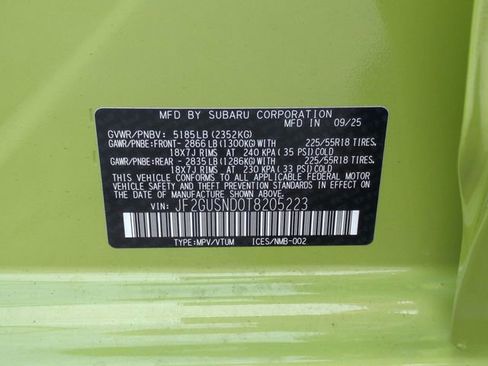 New 2026 Subaru Crosstrek 2.5i Limited image 39