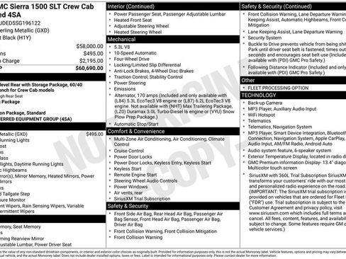 Used 2025 GMC Sierra 1500 SLT AWD/4WD image 2