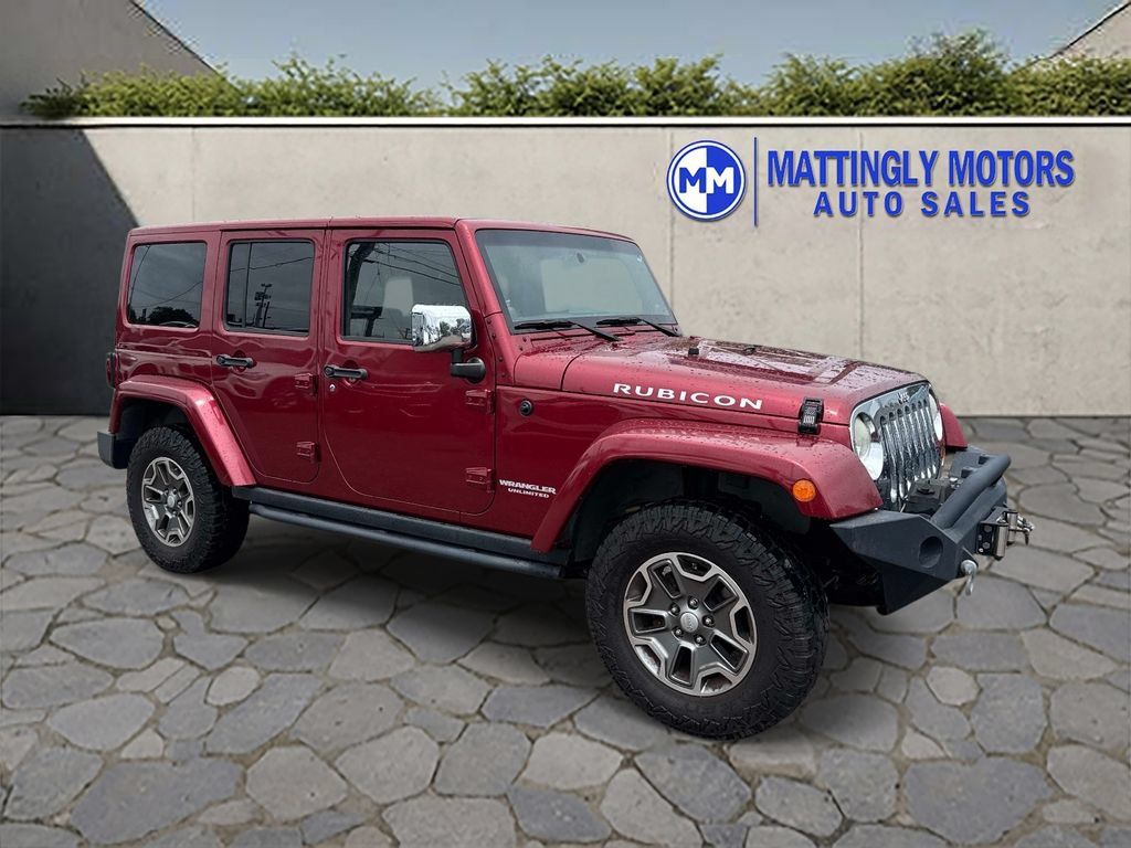 Used 2013 Jeep Wrangler Unlimited Rubicon w/ Connectivity Group AWD/4WD image 1