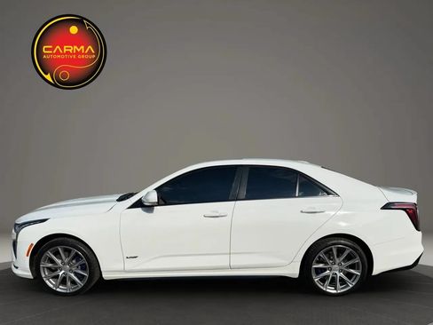 Used 2020 Cadillac CT4 V w/ Climate Package AWD/4WD image 2