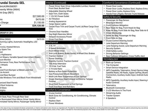 Used 2024 Hyundai Sonata SEL FWD image 29