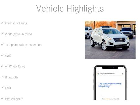 Used 2017 Cadillac XT5 FWD w/ LPO, Wheel Lock Package image 6