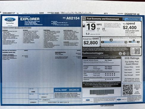 Used 2013 Ford Explorer 4WD w/ Class III Trailer Tow Pkg image 21