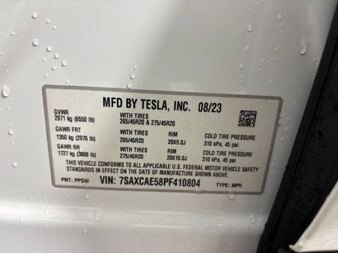 Used 2023 Tesla Model X AWD/4WD image 25