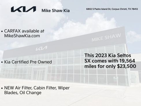 Used 2023 Kia Seltos SX AWD/4WD image 3