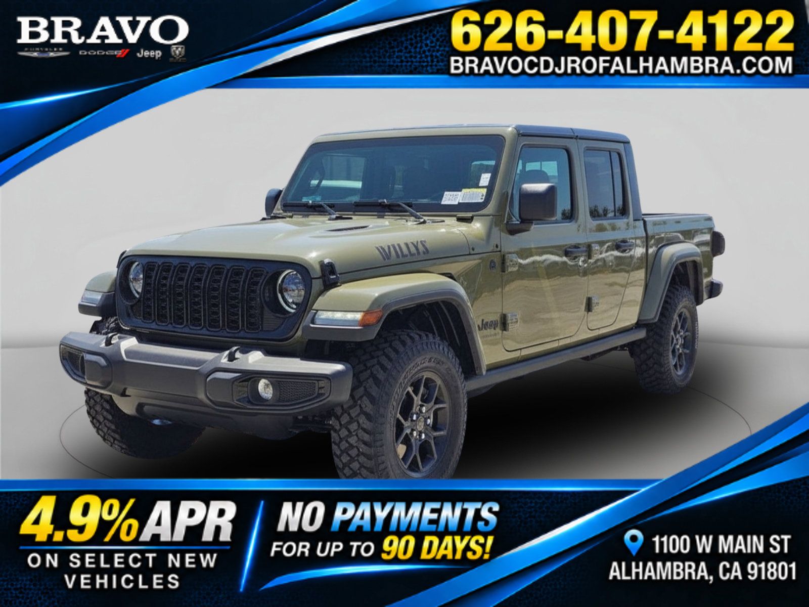 New 2026 Jeep Gladiator Mojave AWD/4WD image 1