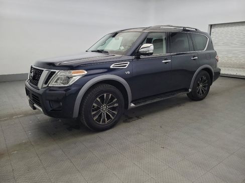 Used 2018 Nissan Armada Platinum w/ Captain Seat Package image 2