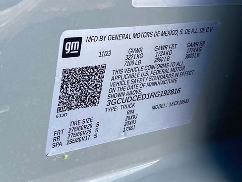 Certified 2024 Chevrolet Silverado 1500 Custom Trail Boss image 28