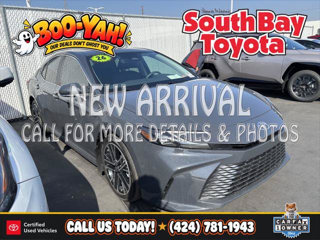 Certified 2026 Toyota Camry XLE FWD image 1