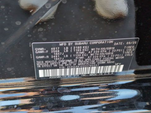 New 2025 Subaru Crosstrek 2.5i Sport image 23