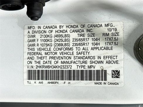 Used 2019 Honda CR-V LX image 31