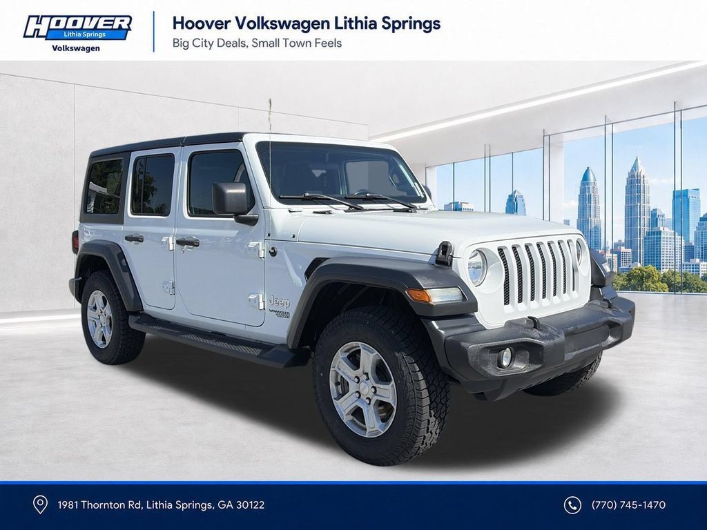 Used 2020 Jeep Wrangler Unlimited Sport S AWD/4WD image 25