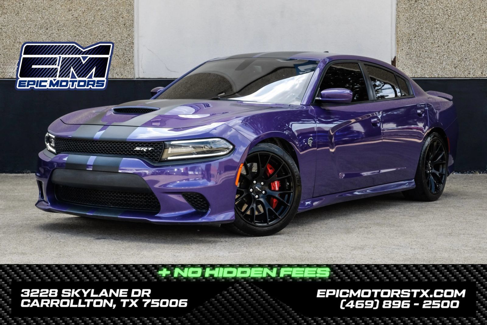 Used 2016 Dodge Charger SRT Hellcat w/ Harman/Kardon Audio Group RWD image 1