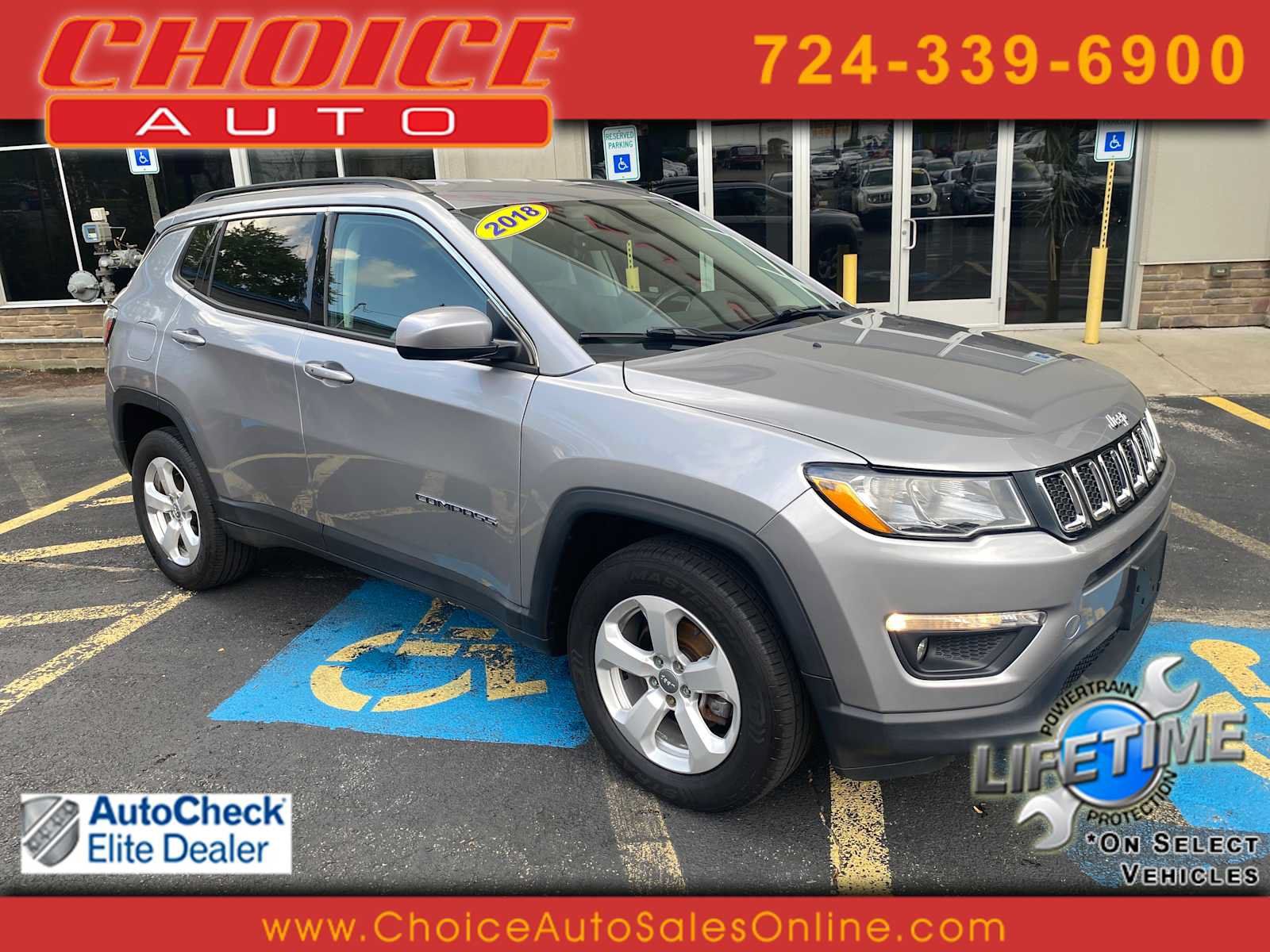Used 2018 Jeep Compass Latitude w/ Popular Equipment Group AWD/4WD image 1