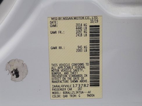 Used 2020 Nissan Altima 2.0 Platinum image 33