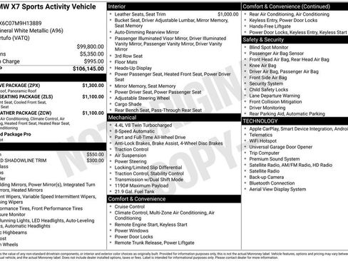 Used 2021 BMW X7 M50i w/ Executive Package AWD/4WD image 36