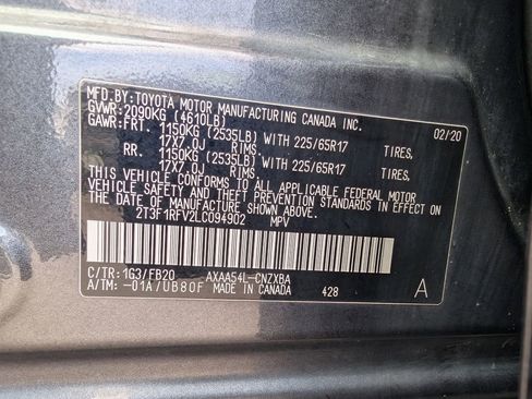 Used 2020 Toyota RAV4 LE image 28