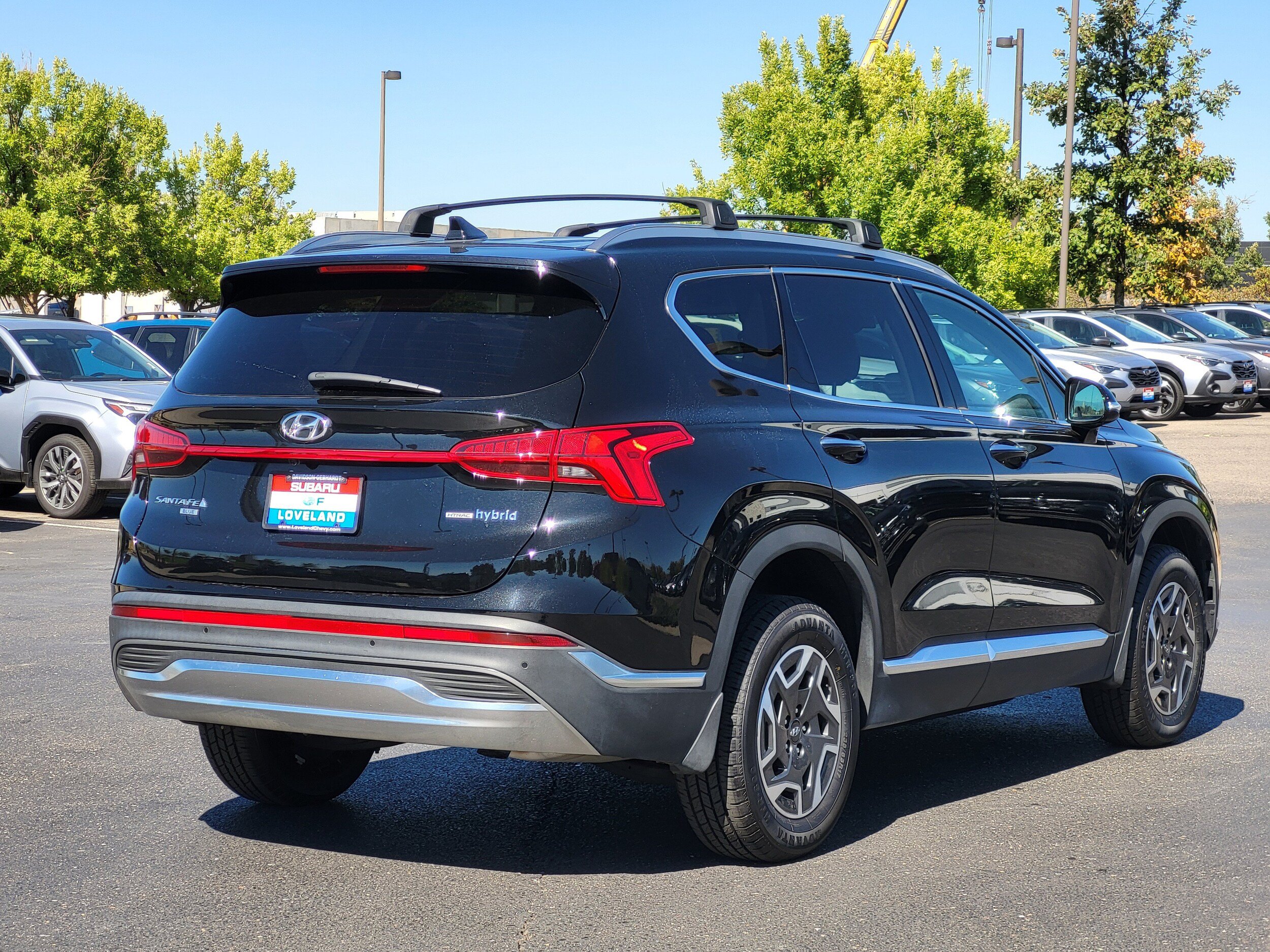 Used 2023 Hyundai Santa Fe Blue AWD/4WD image 8