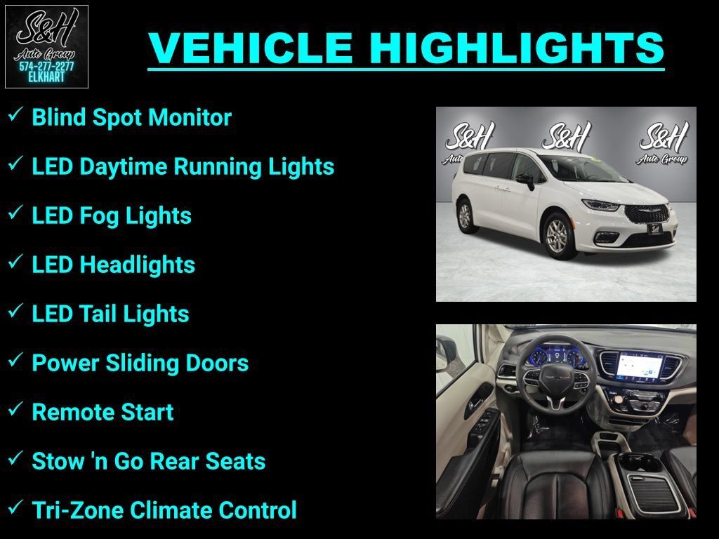 Used 2024 Chrysler Pacifica Touring-L FWD image 3