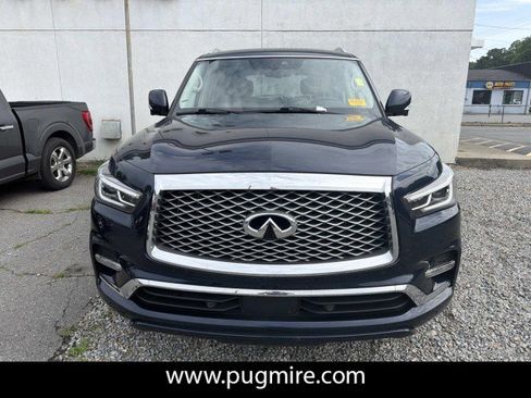Used 2021 INFINITI QX80 Luxe w/ Cargo Package RWD image 2