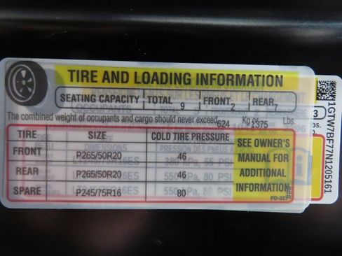 Used 2022 GMC Savana 2500 Work Van w/ Enhanced Convenience Package image 59