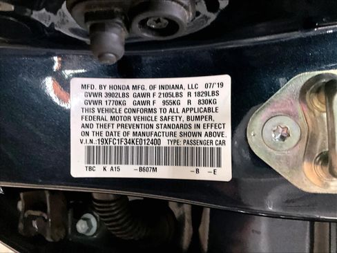 Used 2019 Honda Civic EX image 35