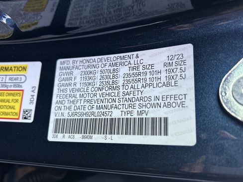 Certified 2024 Honda CR-V Sport Touring image 36