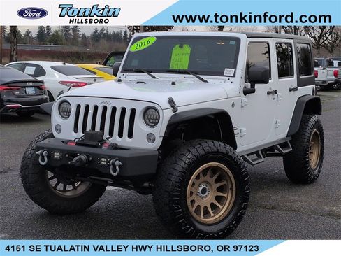 Used 2016 Jeep Wrangler Unlimited Sport w/ Quick Order Package 23S image 1