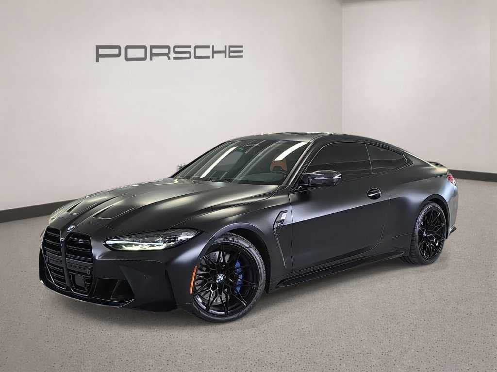 Used 2021 BMW M4 Competition w/ M Carbon Exterior Package RWD image 1