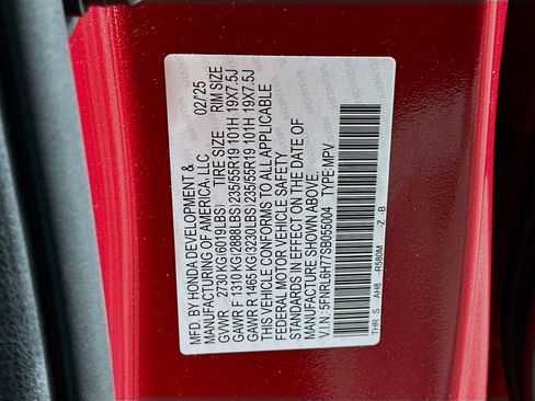 Used 2025 Honda Odyssey Sport-L image 12