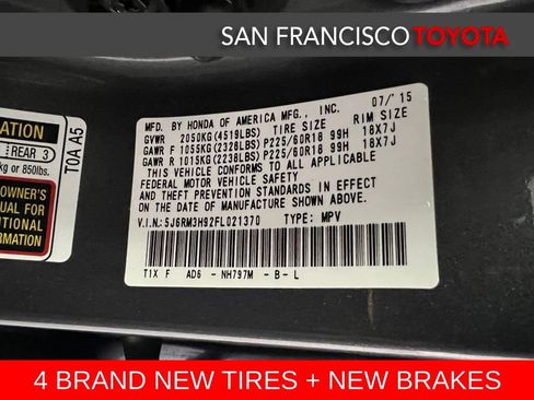Used 2015 Honda CR-V Touring image 41