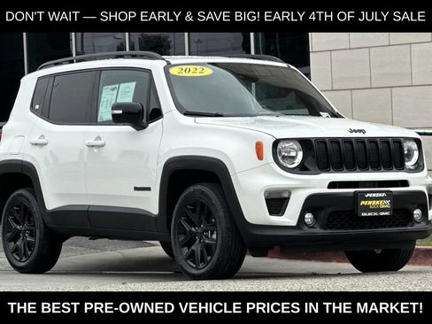 Used 2022 Jeep Renegade Altitude AWD/4WD image 2