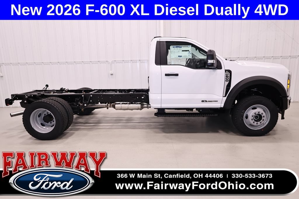 New 2026 Ford F600 4x4 Regular Cab Super Duty w/ XL Chrome Package image 1