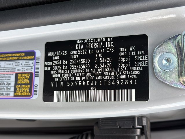 New 2026 Kia Sorento SX AWD/4WD image 26