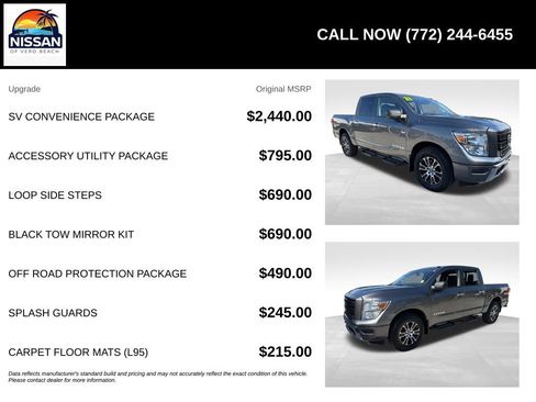 Used 2021 Nissan Titan SV w/ SV Convenience Package AWD/4WD image 6