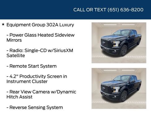 Used 2016 Ford F150 XLT w/ Equipment Group 302A Luxury image 8