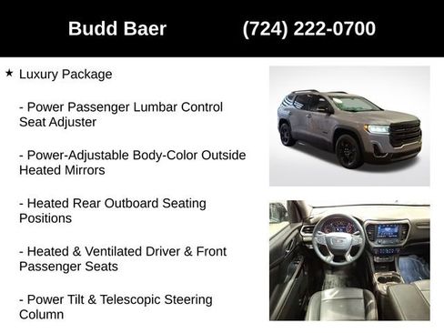 Used 2023 GMC Acadia AT4 w/ Preferred Package image 14